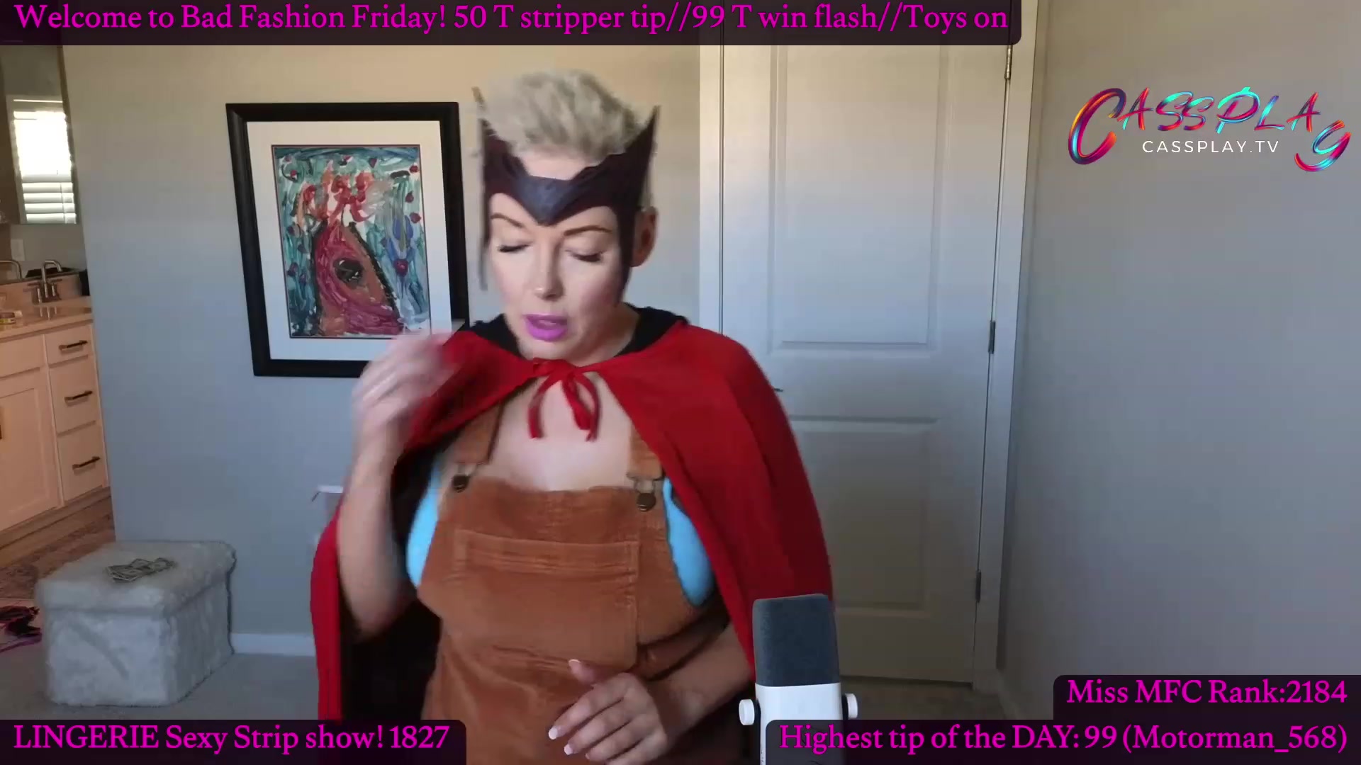 Gallery image thumbnail from Cassplay's myfreecams stream on, 02/16/2024, 19:19 image 18 of 20