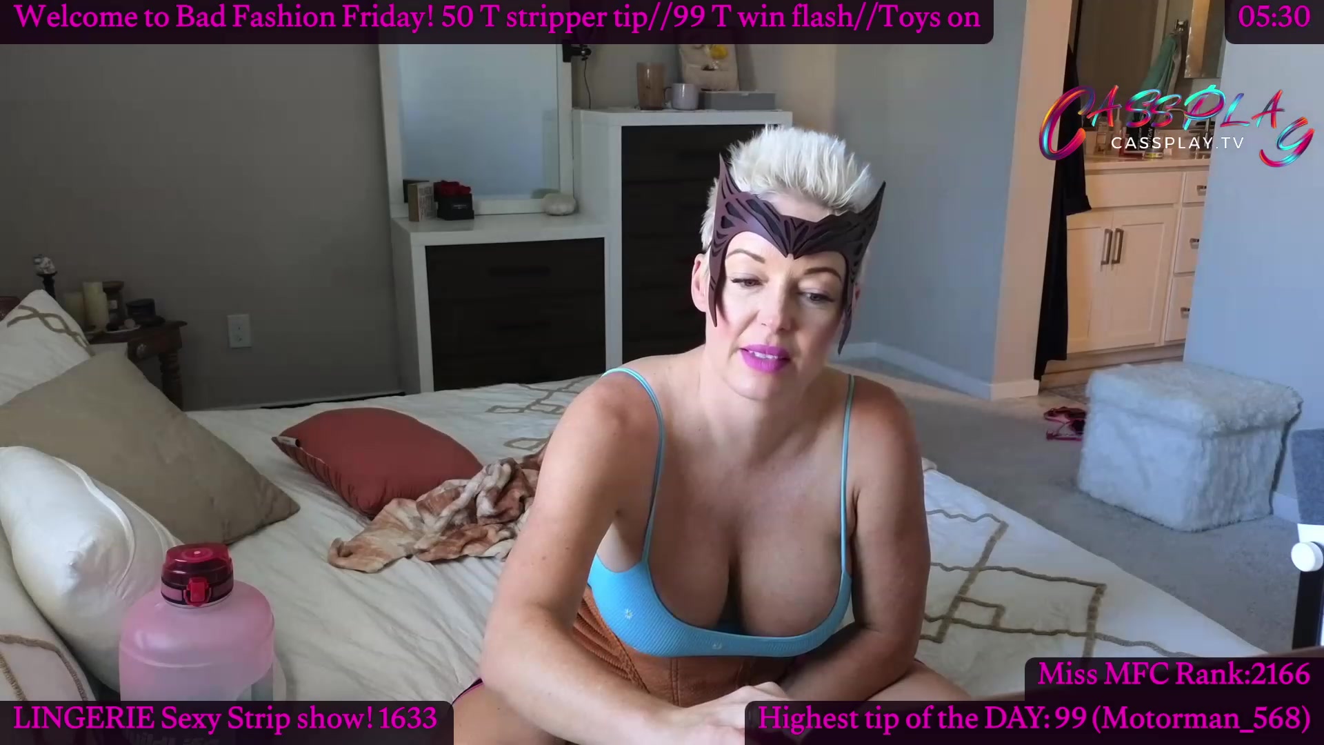 Gallery image thumbnail from Cassplay's myfreecams stream on, 02/16/2024, 20:55 image 11 of 20