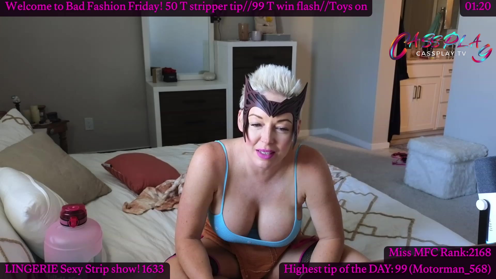 Gallery image thumbnail from Cassplay's myfreecams stream on, 02/16/2024, 20:55 image 17 of 20