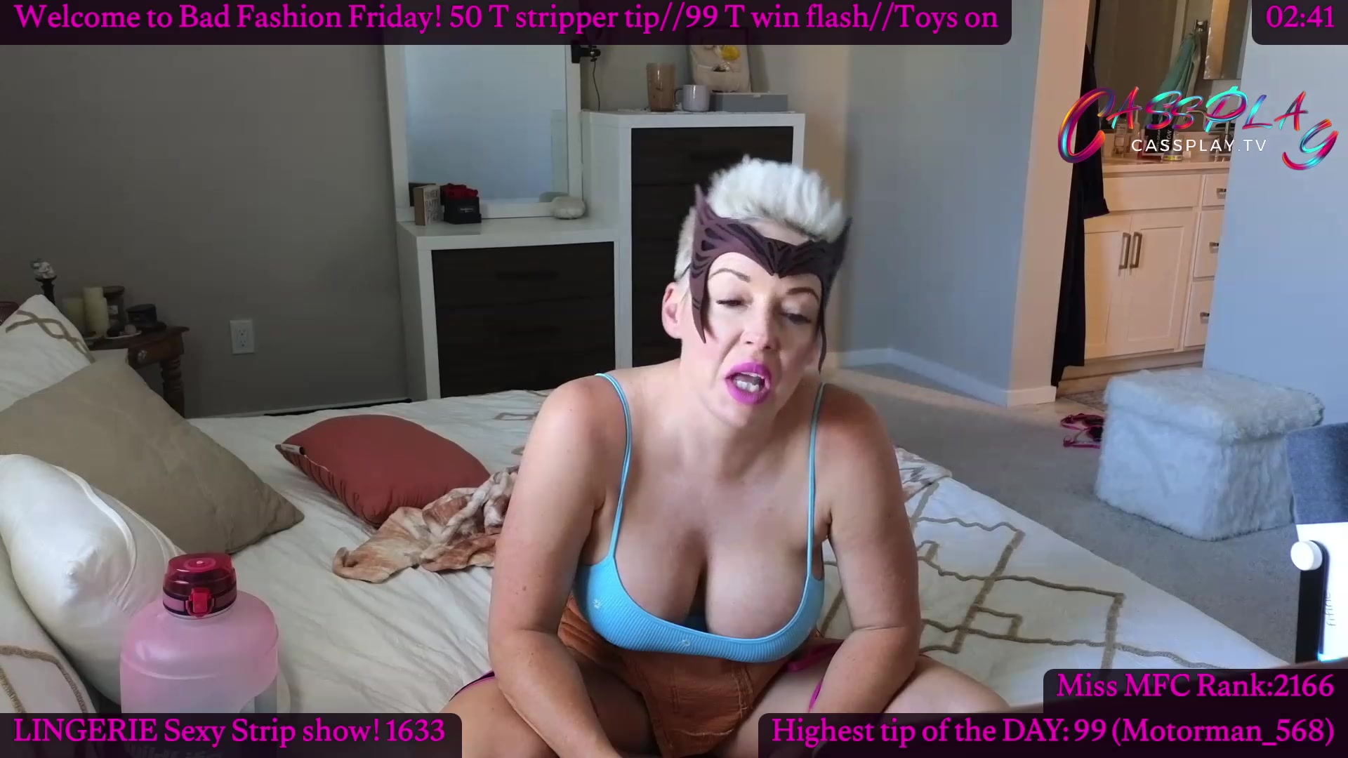 Gallery image thumbnail from Cassplay's myfreecams stream on, 02/16/2024, 20:55 image 15 of 20