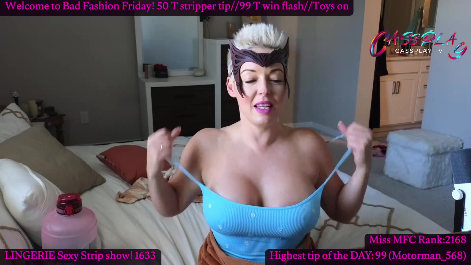 Gallery image thumbnail from Cassplay's myfreecams stream on, 02/16/2024, 20:55 image 19 of 20