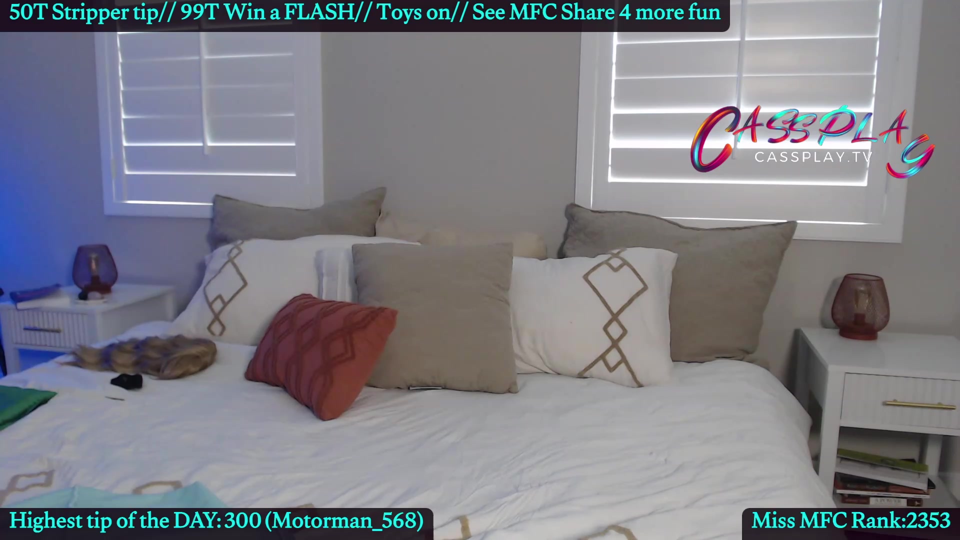 Gallery image thumbnail from Cassplay's myfreecams stream on, 02/25/2024, 19:40 image 20 of 20