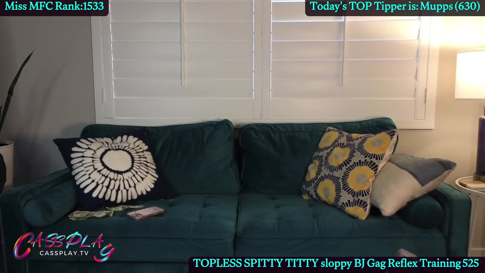 Gallery image thumbnail from Cassplay's myfreecams stream on, 03/10/2024, 18:16 image 10 of 20