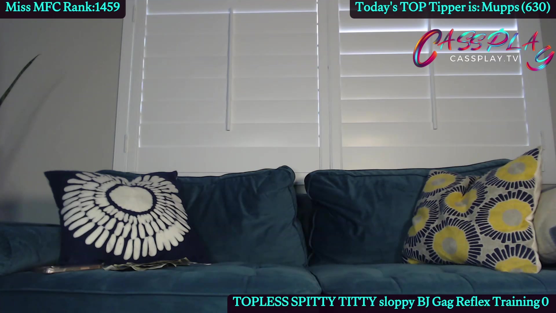 Gallery image thumbnail from Cassplay's myfreecams stream on, 03/10/2024, 18:16 image 17 of 20