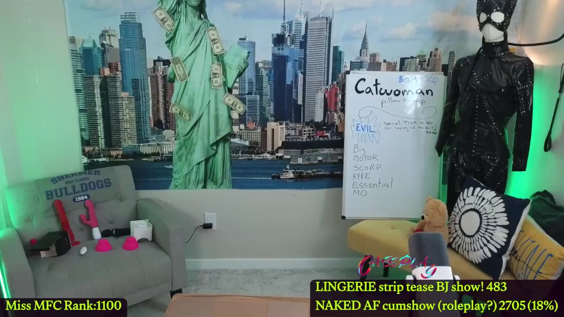 Gallery image thumbnail from Cassplay's myfreecams stream on, 03/23/2024, 19:53 image 17 of 20