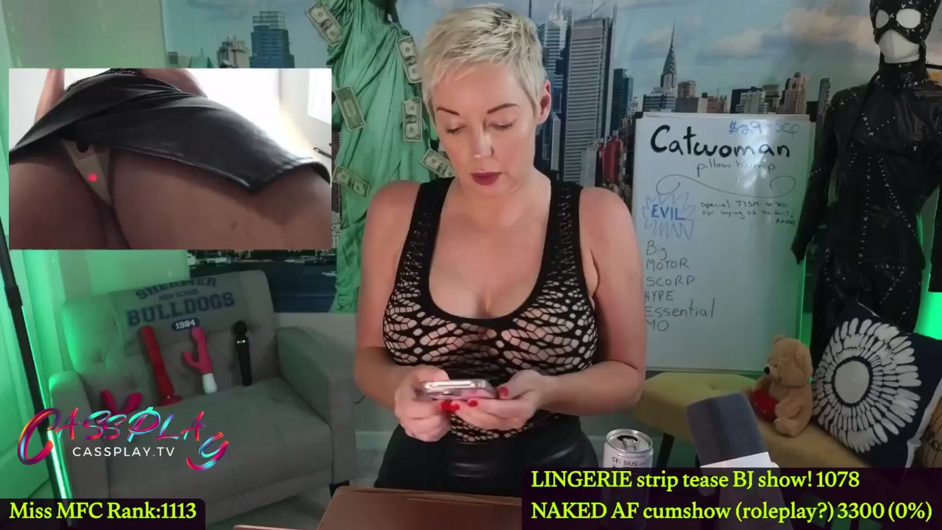 Gallery image thumbnail from Cassplay's myfreecams stream on, 03/23/2024, 19:53 image 6 of 20