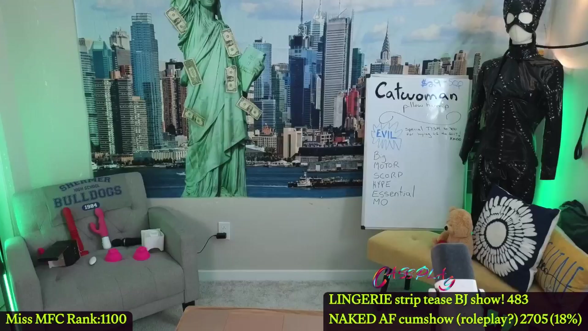 Gallery image thumbnail from Cassplay's myfreecams stream on, 03/23/2024, 19:53 image 15 of 20