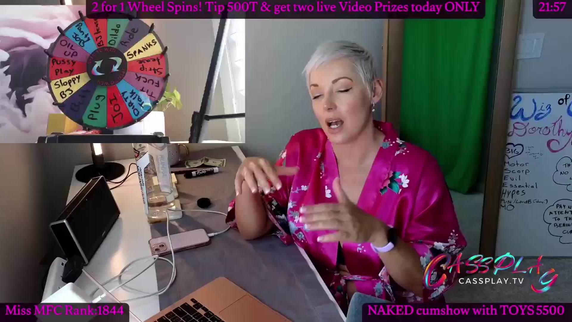 Gallery image thumbnail from Cassplay's myfreecams stream on, 04/29/2024, 21:01 image 13 of 20