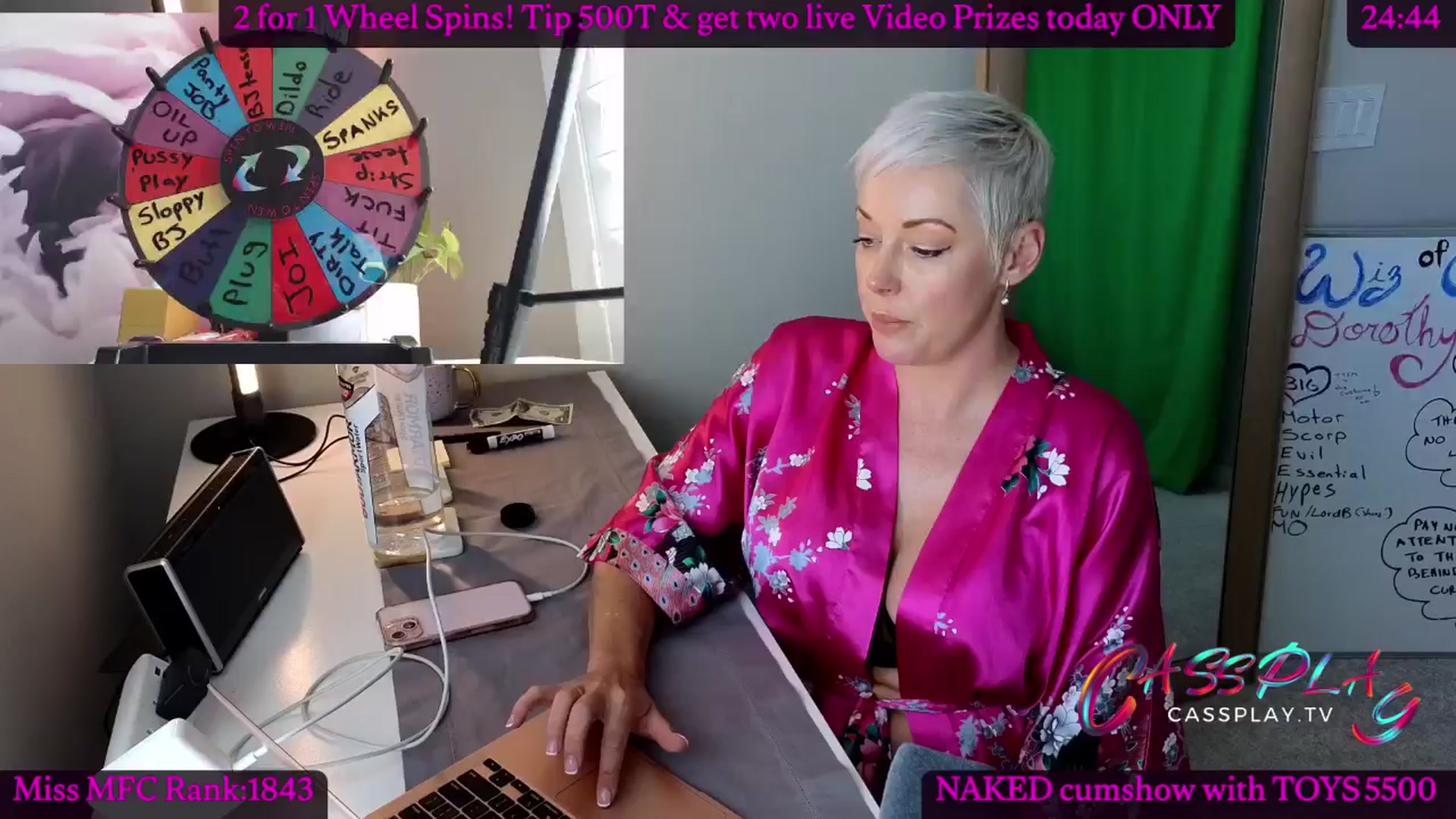 Gallery image thumbnail from Cassplay's myfreecams stream on, 04/29/2024, 21:01 image 12 of 20