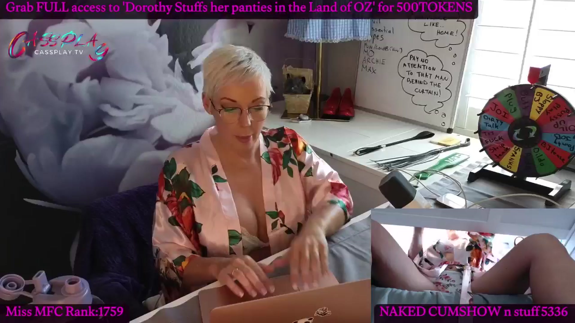 Gallery image thumbnail from Cassplay's myfreecams stream on, 05/02/2024, 20:36 image 17 of 20