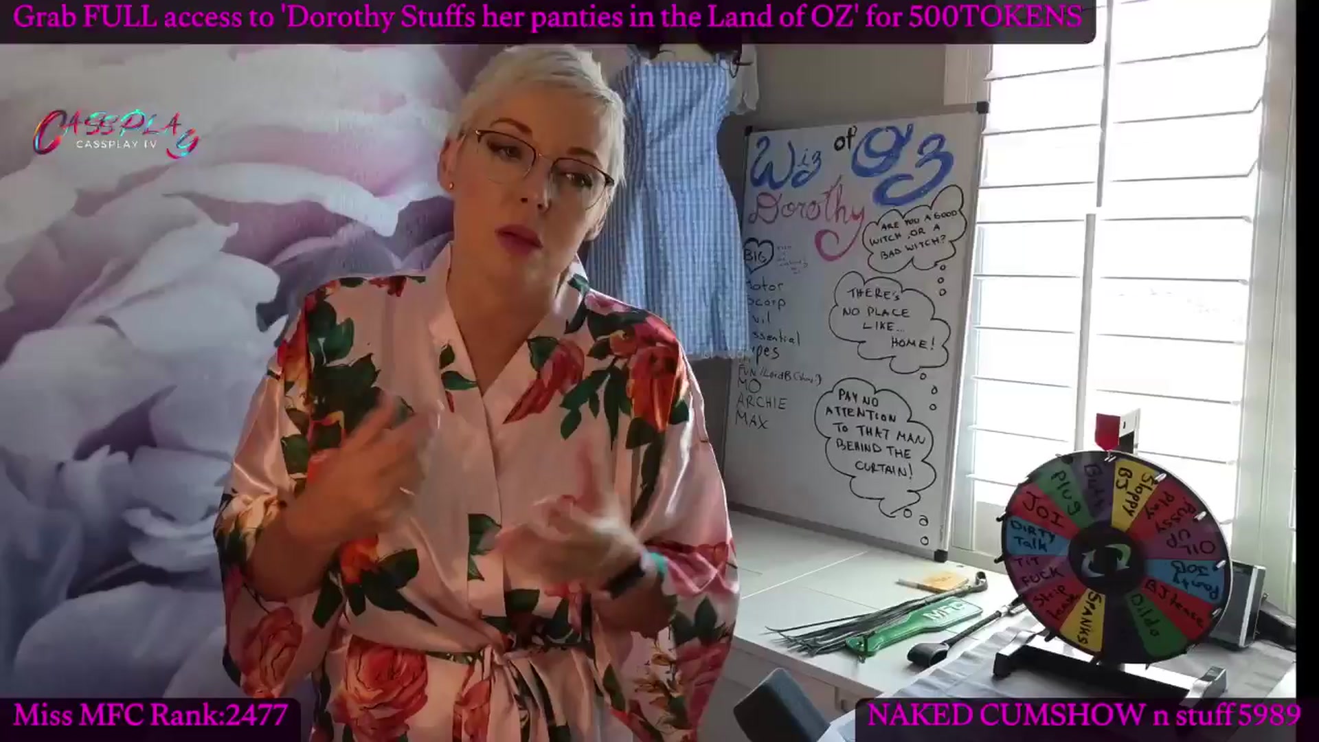 Gallery image thumbnail from Cassplay's myfreecams stream on, 05/02/2024, 20:36 image 4 of 20
