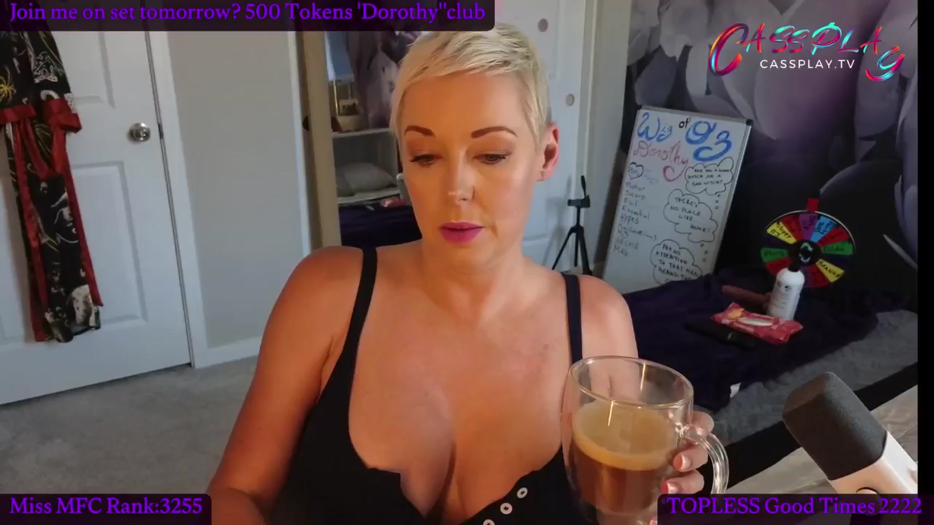 Gallery image thumbnail from Cassplay's myfreecams stream on, 05/06/2024, 19:07 image 19 of 20