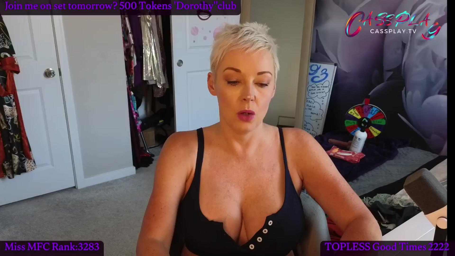 Gallery image thumbnail from Cassplay's myfreecams stream on, 05/06/2024, 21:03 image 10 of 20
