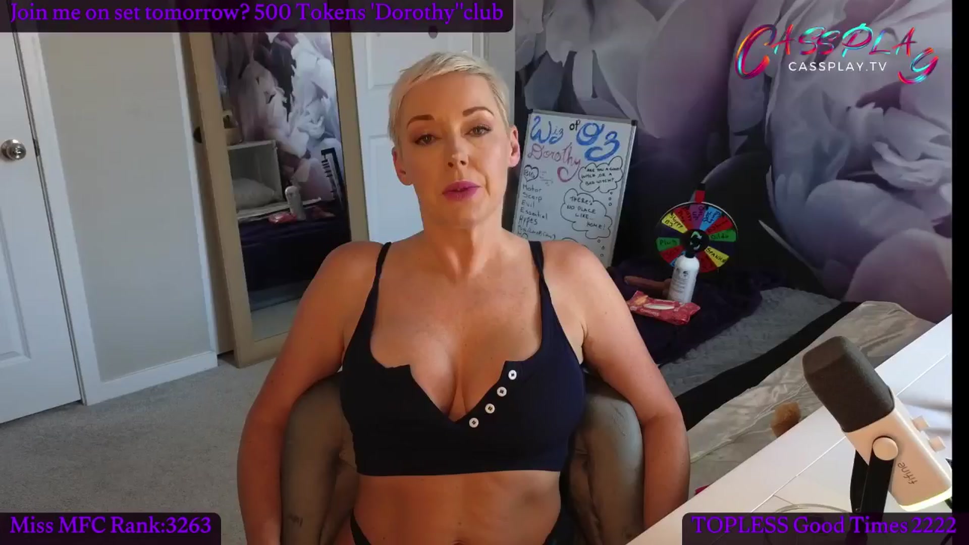 Gallery image thumbnail from Cassplay's myfreecams stream on, 05/06/2024, 21:03 image 2 of 20
