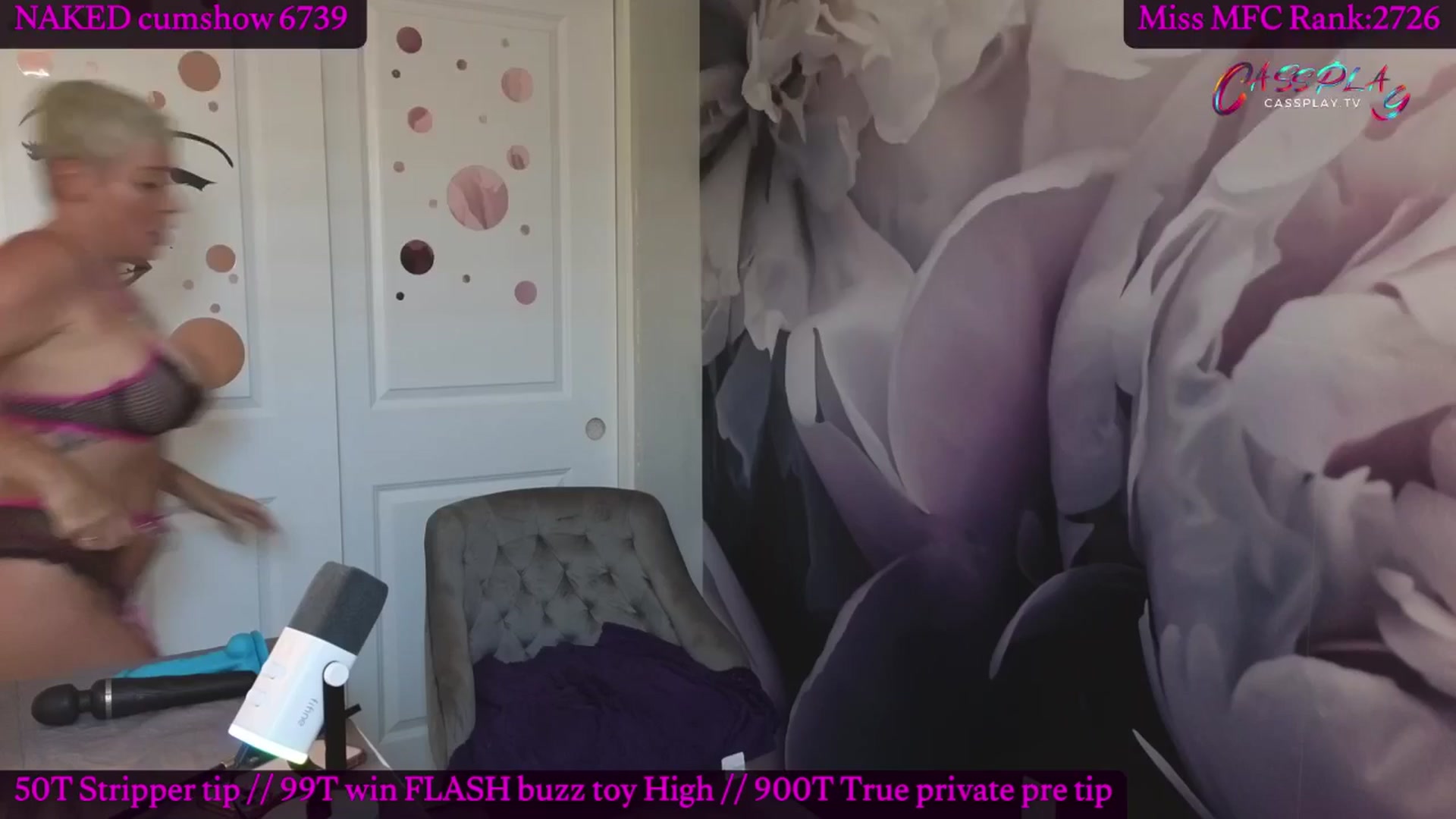 Gallery image thumbnail from Cassplay's myfreecams stream on, 05/23/2024, 18:11 image 6 of 20