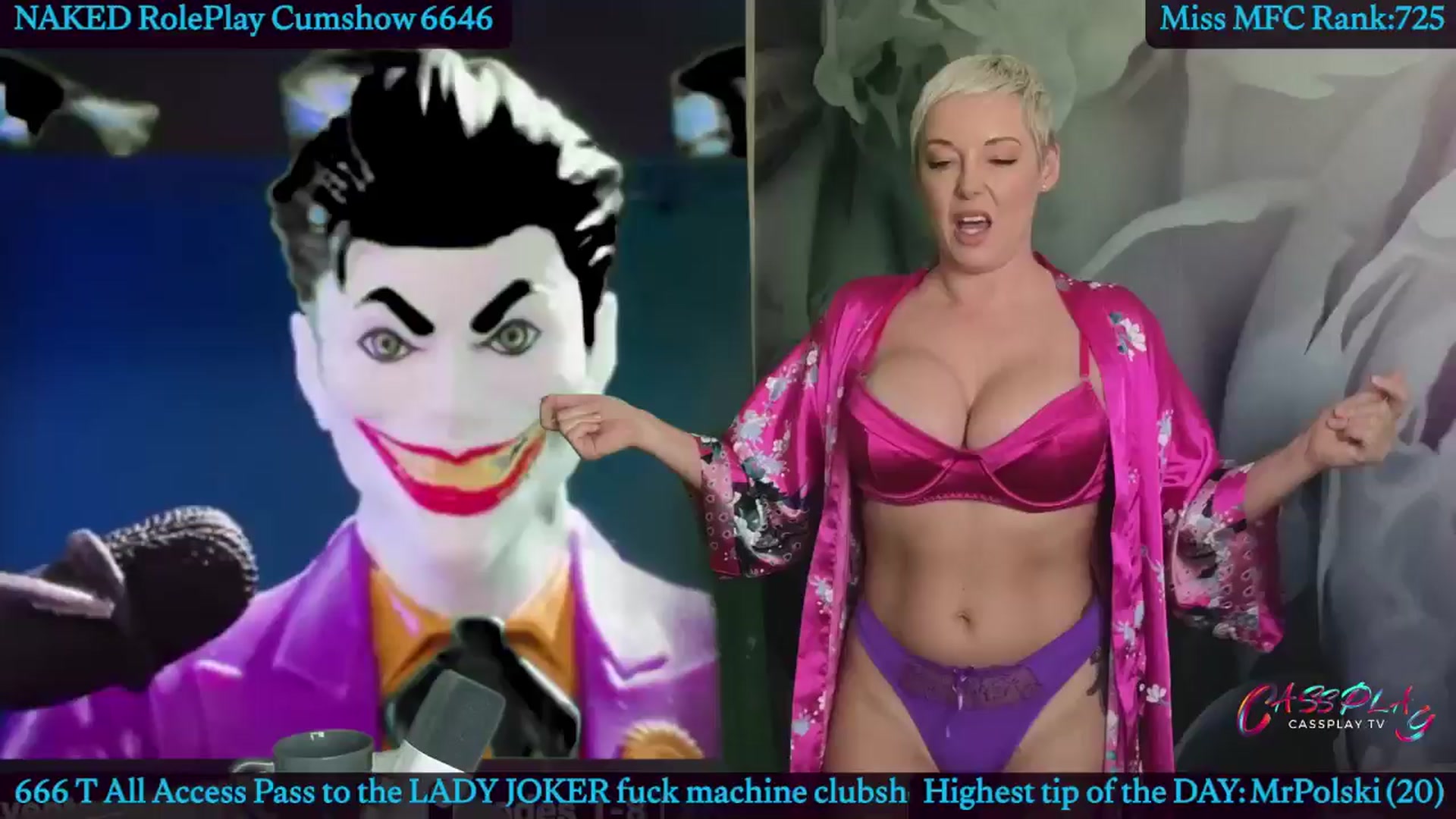 Gallery image thumbnail from Cassplay's myfreecams stream on, 06/05/2024, 20:17 image 16 of 20