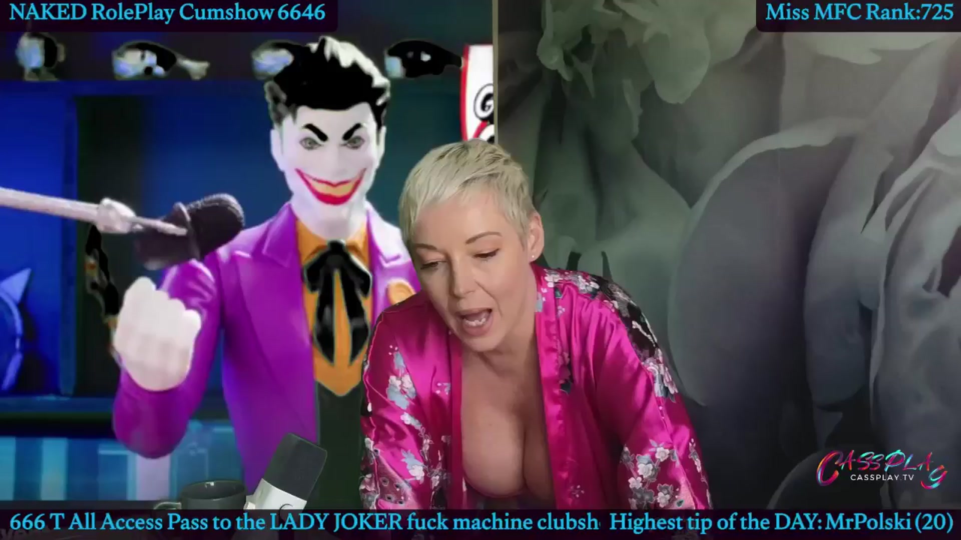 Gallery image thumbnail from Cassplay's myfreecams stream on, 06/05/2024, 20:17 image 18 of 20