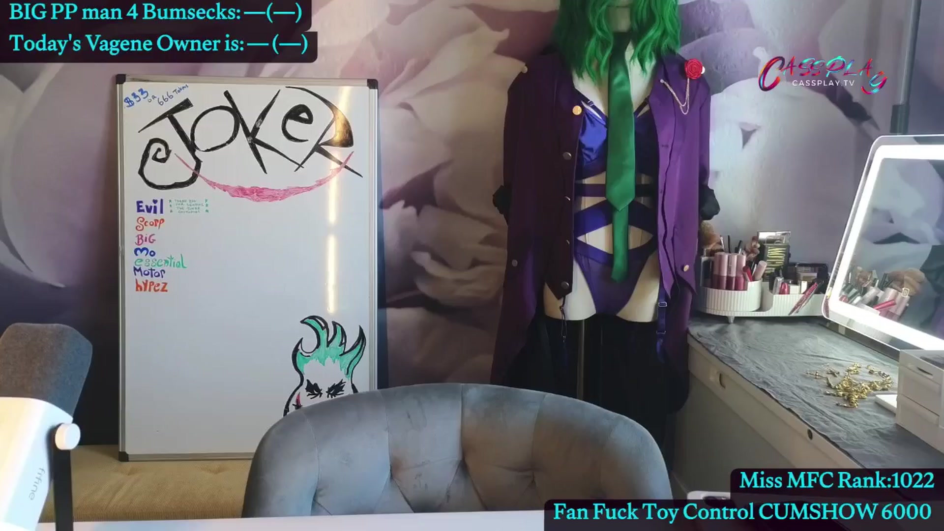 Gallery image thumbnail from Cassplay's myfreecams stream on, 06/11/2024, 15:51 image 2 of 20