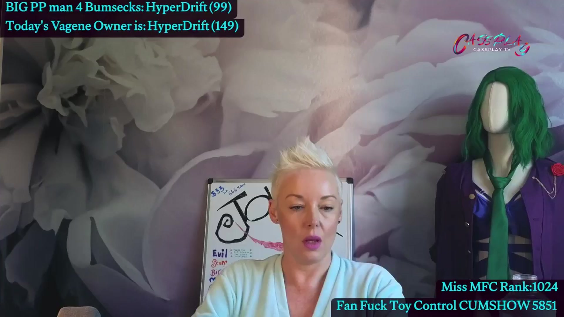 Gallery image thumbnail from Cassplay's myfreecams stream on, 06/11/2024, 17:49 image 9 of 20