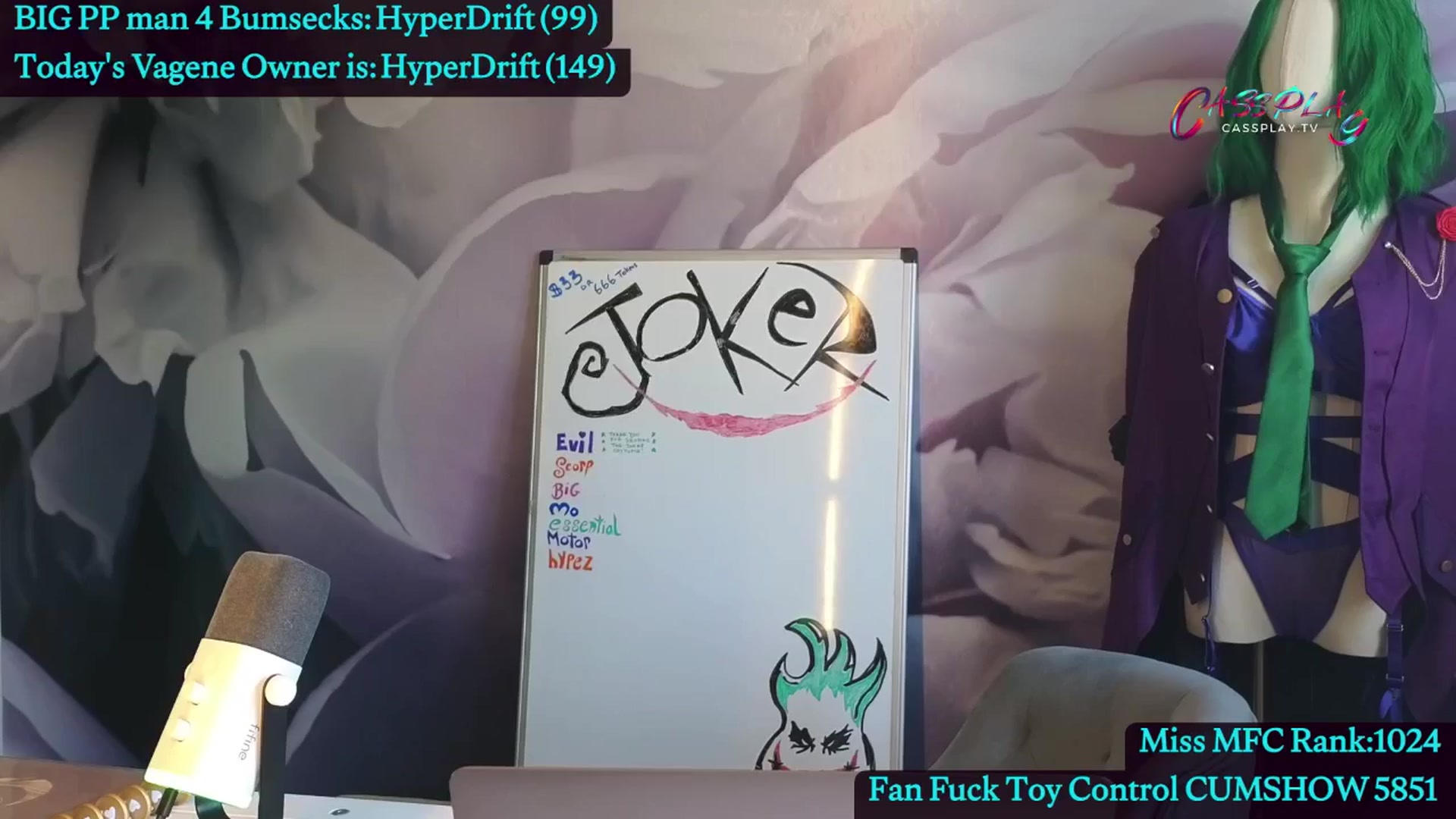 Gallery image thumbnail from Cassplay's myfreecams stream on, 06/11/2024, 17:49 image 15 of 20