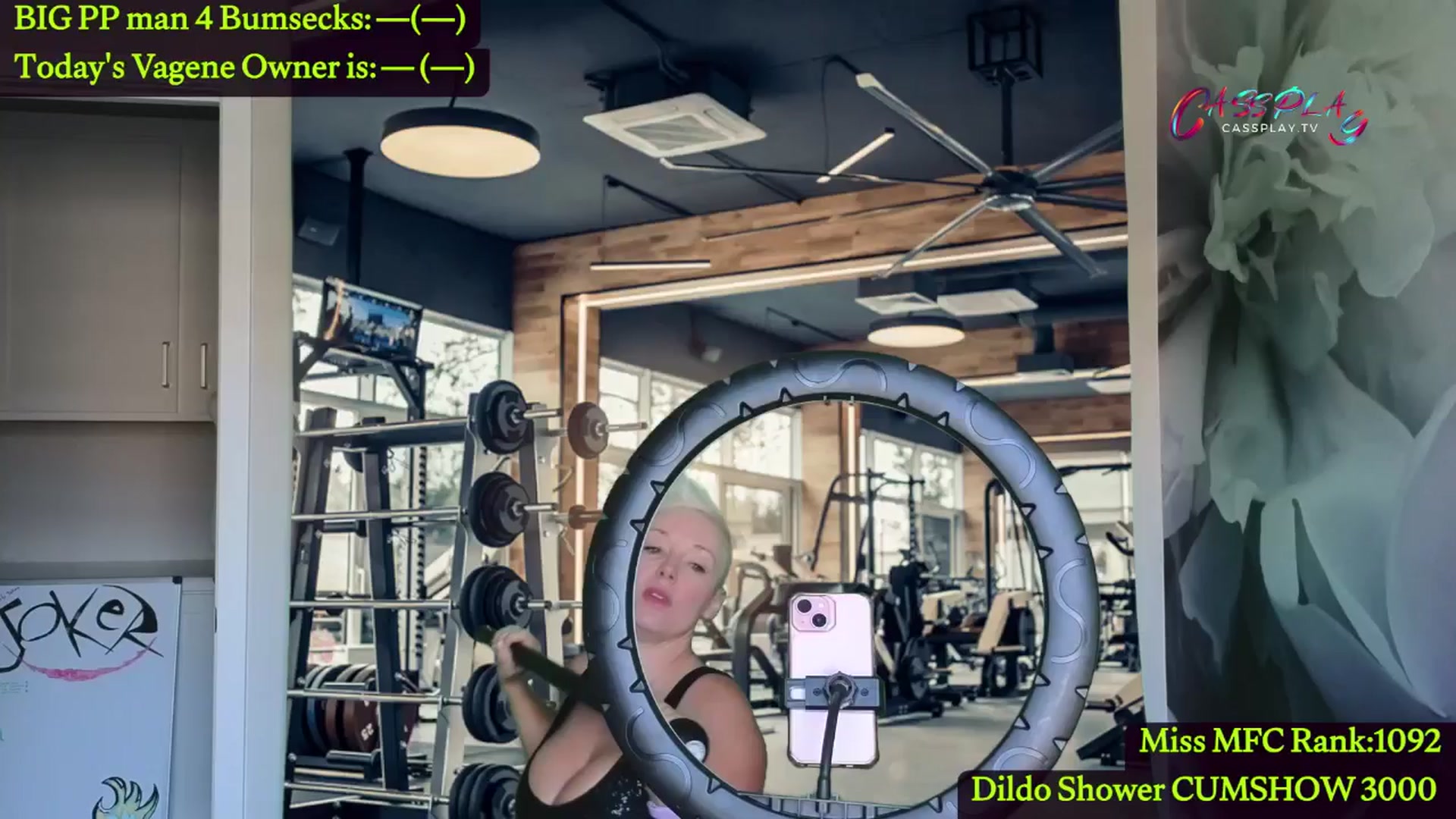 Gallery image thumbnail from Cassplay's myfreecams stream on, 06/12/2024, 16:03 image 4 of 20