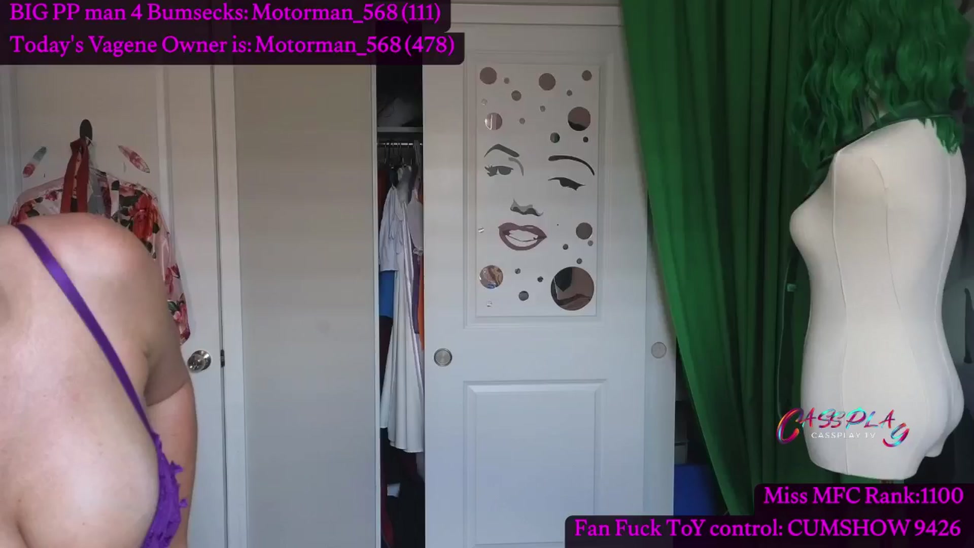 Gallery image thumbnail from Cassplay's myfreecams stream on, 06/13/2024, 18:35 image 10 of 20