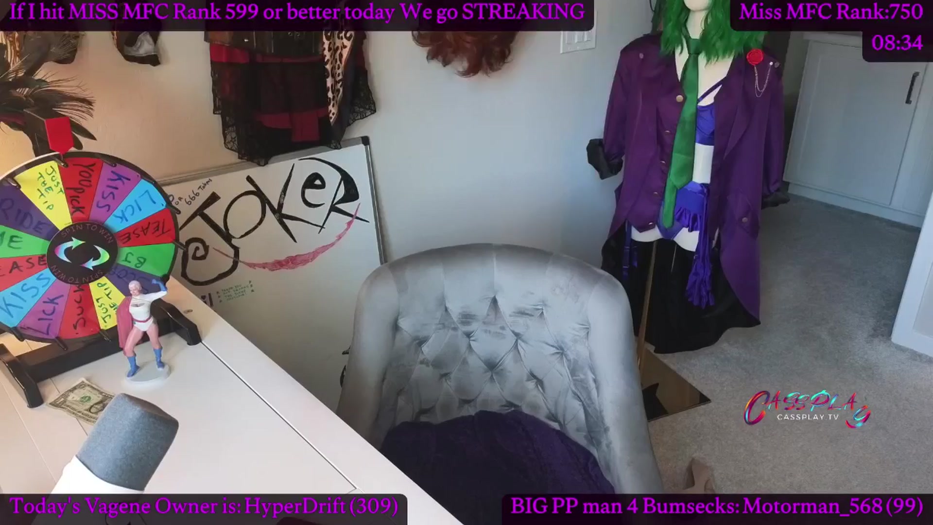 Gallery image thumbnail from Cassplay's myfreecams stream on, 06/17/2024, 17:47 image 20 of 20
