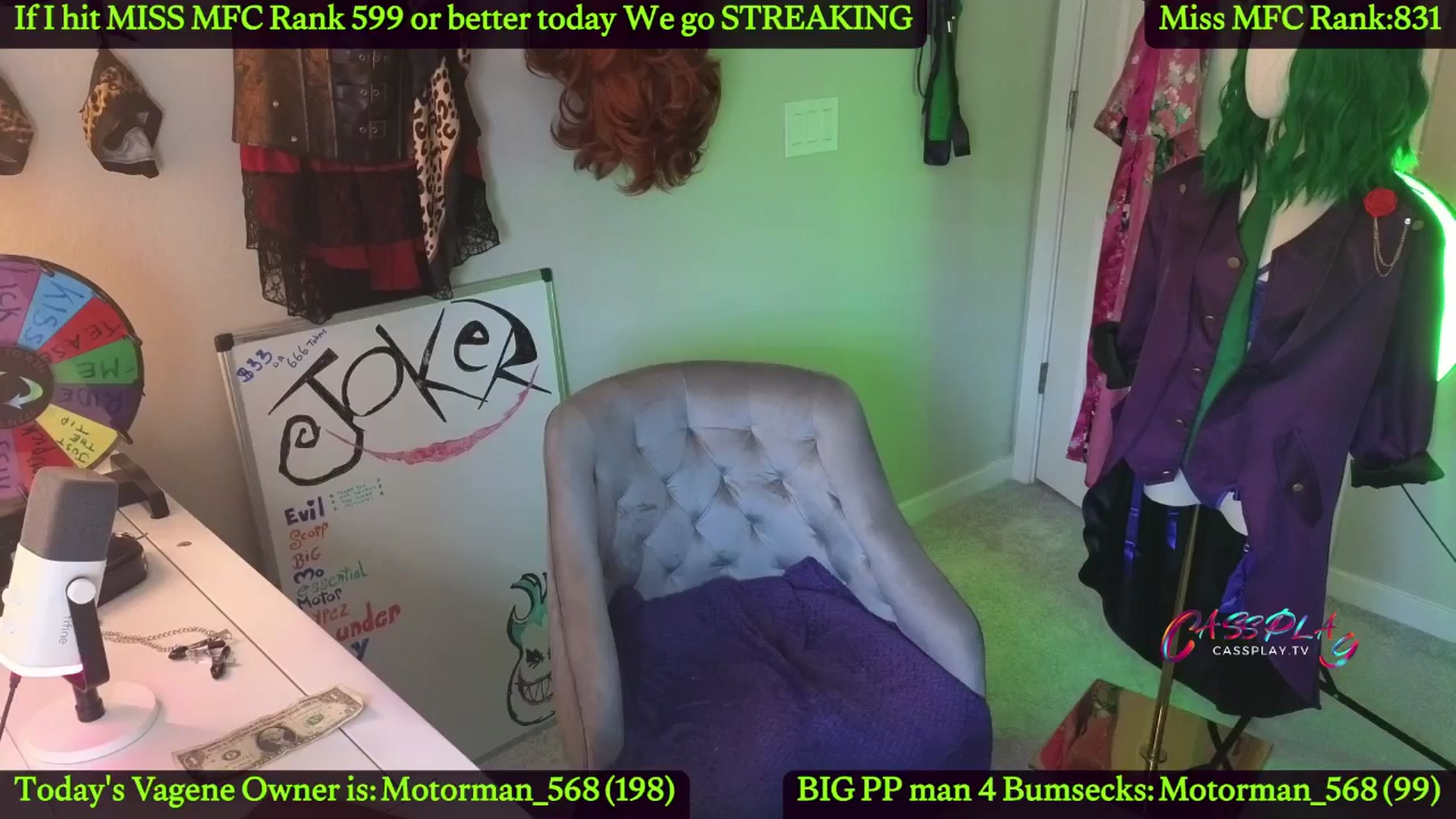 Gallery image thumbnail from Cassplay's myfreecams stream on, 06/19/2024, 18:06 image 6 of 20