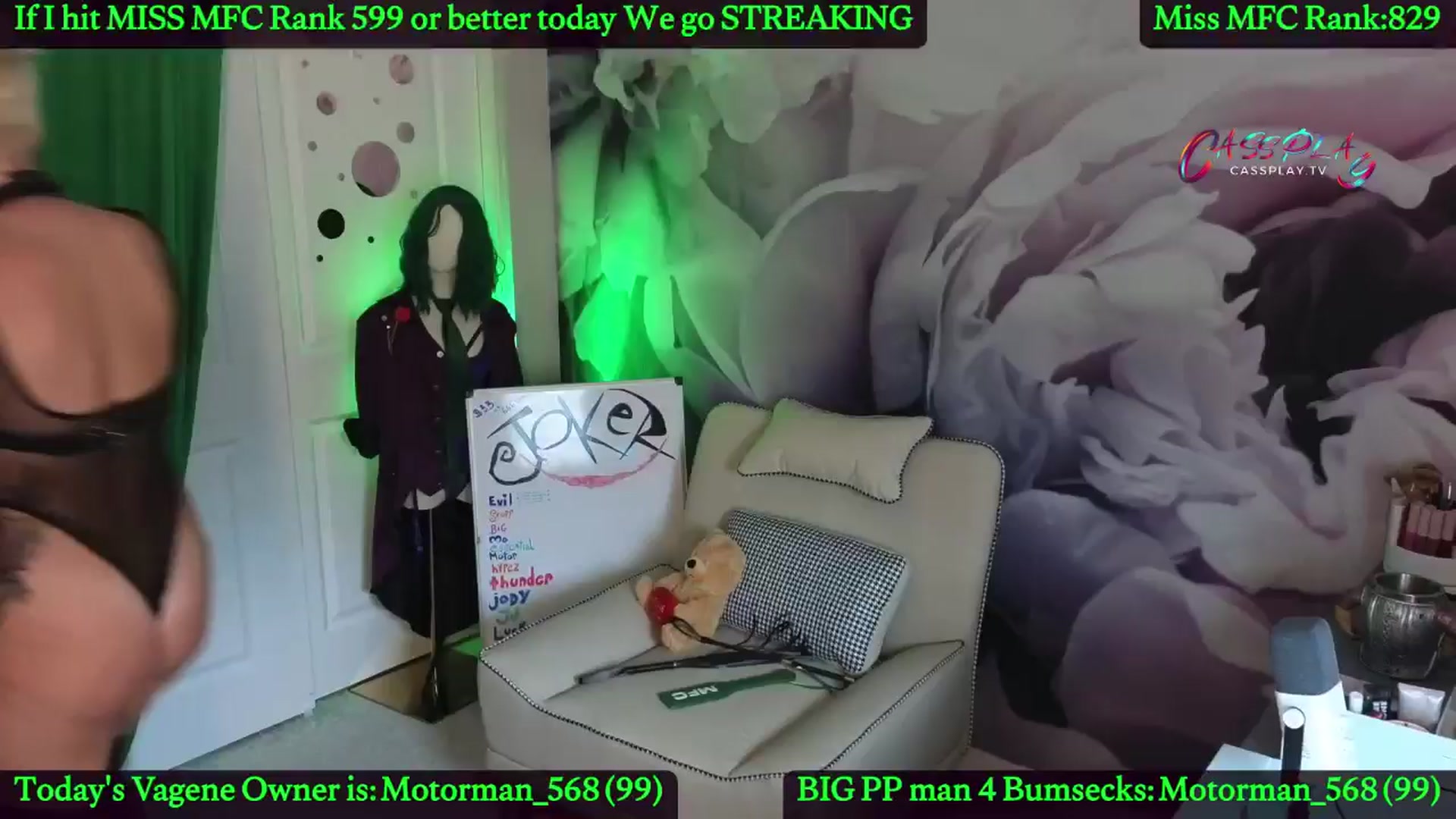 Gallery image thumbnail from Cassplay's myfreecams stream on, 06/22/2024, 17:46 image 2 of 20