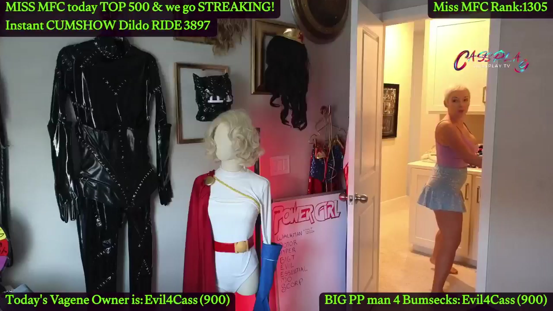 Gallery image thumbnail from Cassplay's myfreecams stream on, 07/11/2024, 18:04 image 15 of 20