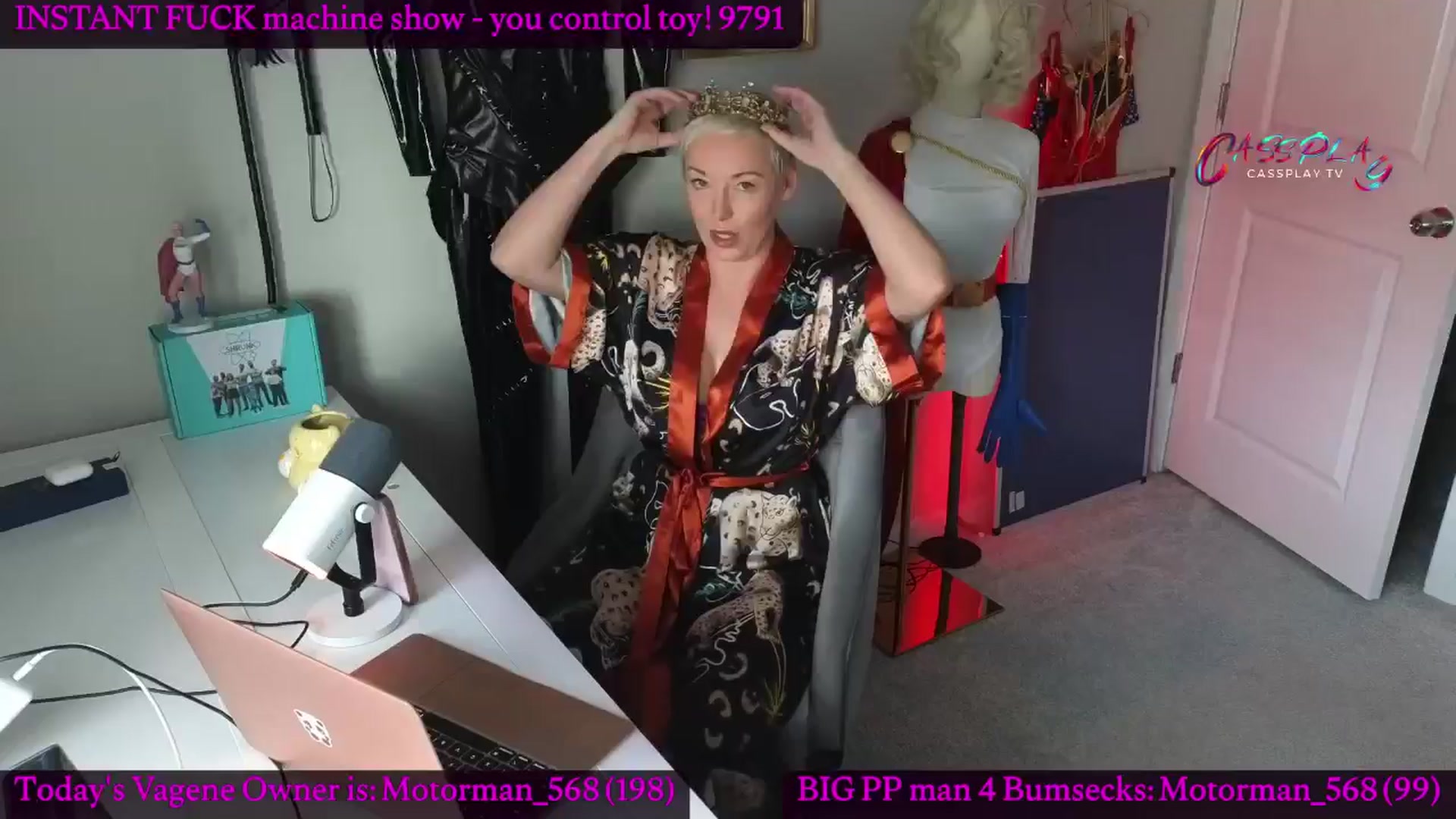 Gallery image thumbnail from Cassplay's myfreecams stream on, 07/20/2024, 15:46 image 11 of 20