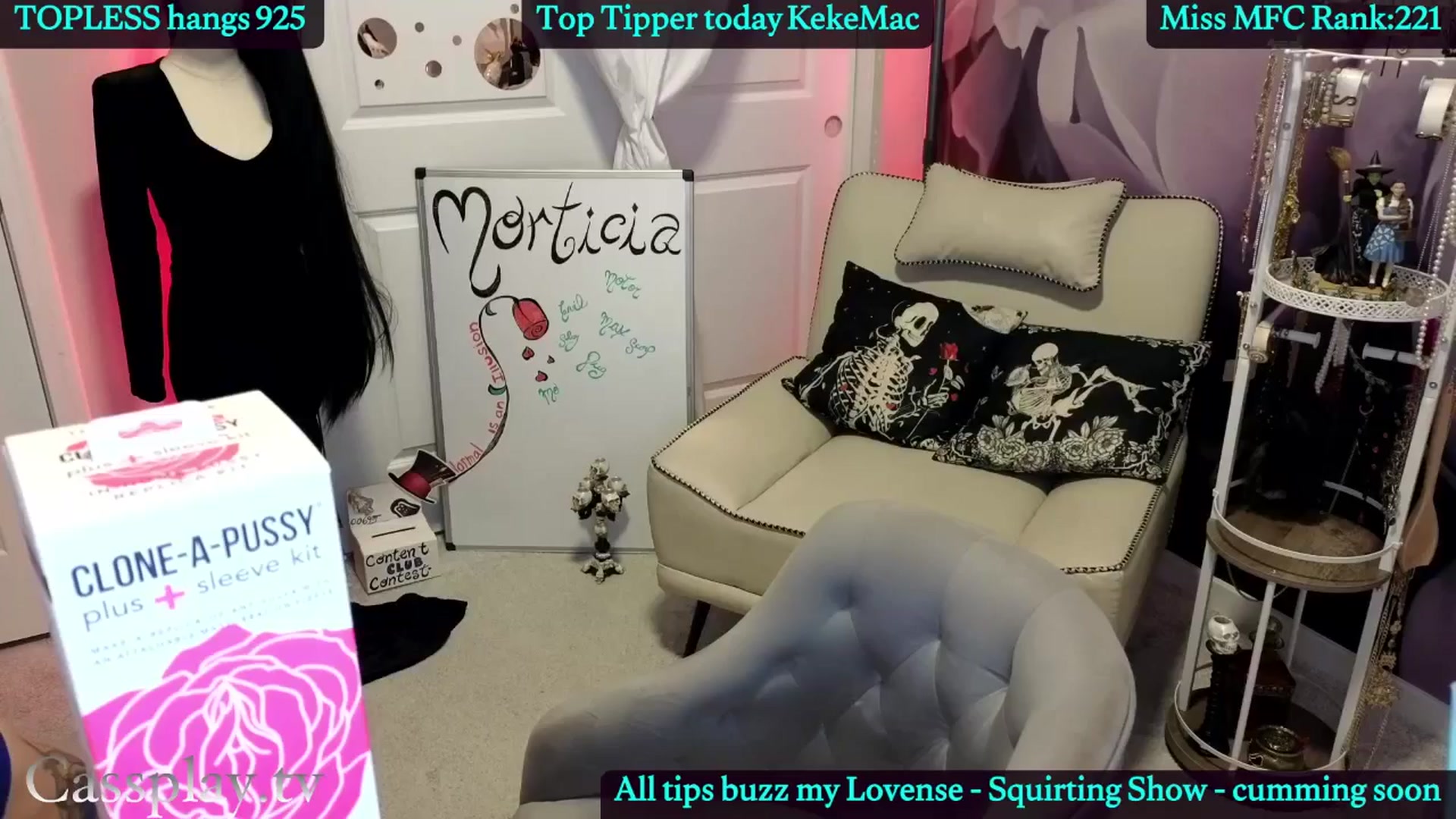 Gallery image thumbnail from Cassplay's myfreecams stream on, 08/05/2025, 01:09 image 6 of 20