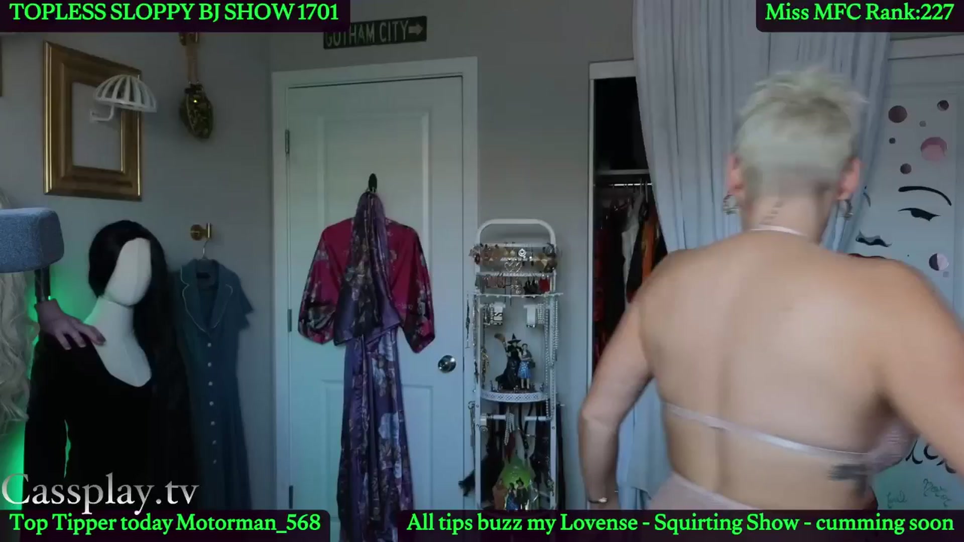 Gallery image thumbnail from Cassplay's myfreecams stream on, 08/09/2025, 24:19 image 5 of 20
