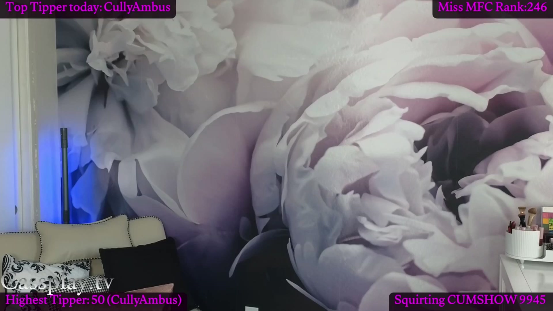 Gallery image thumbnail from Cassplay's myfreecams stream on, 08/09/2025, 19:35 image 12 of 20