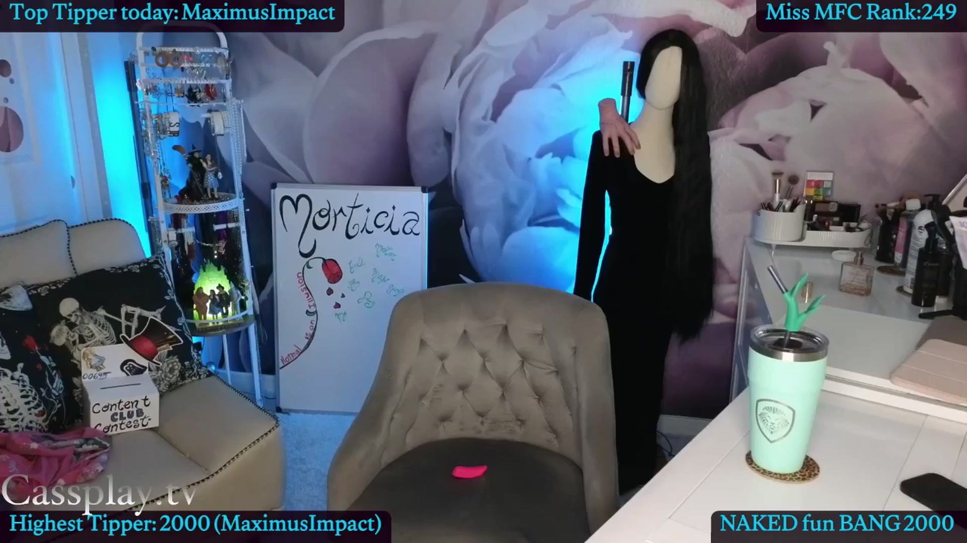 Gallery image thumbnail from Cassplay's myfreecams stream on, 08/12/2025, 02:21 image 5 of 20