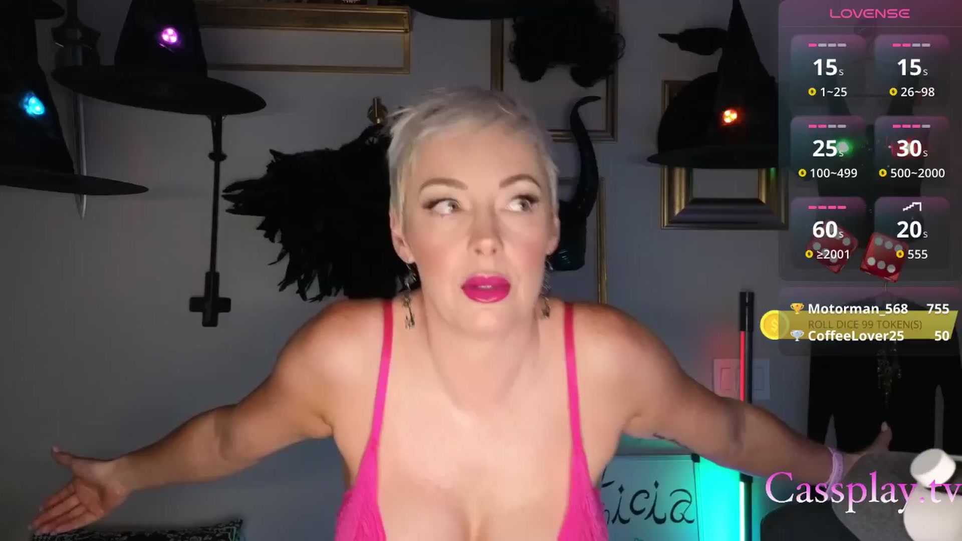 Gallery image thumbnail from Cassplay's myfreecams stream on, 08/26/2025, 03:35 image 7 of 20