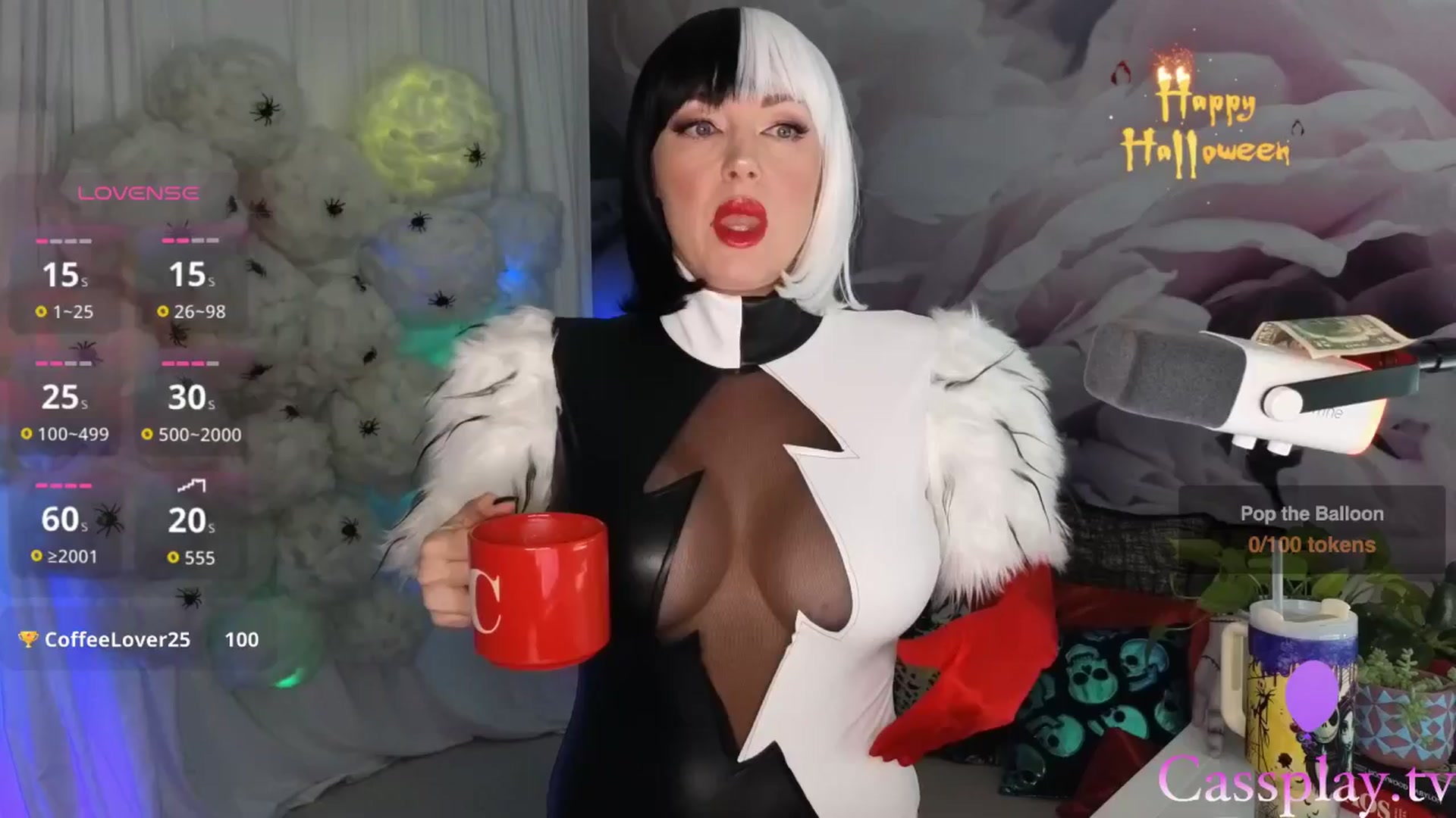 Gallery image thumbnail from Cassplay's myfreecams stream on, 09/17/2025, 22:32 image 4 of 20