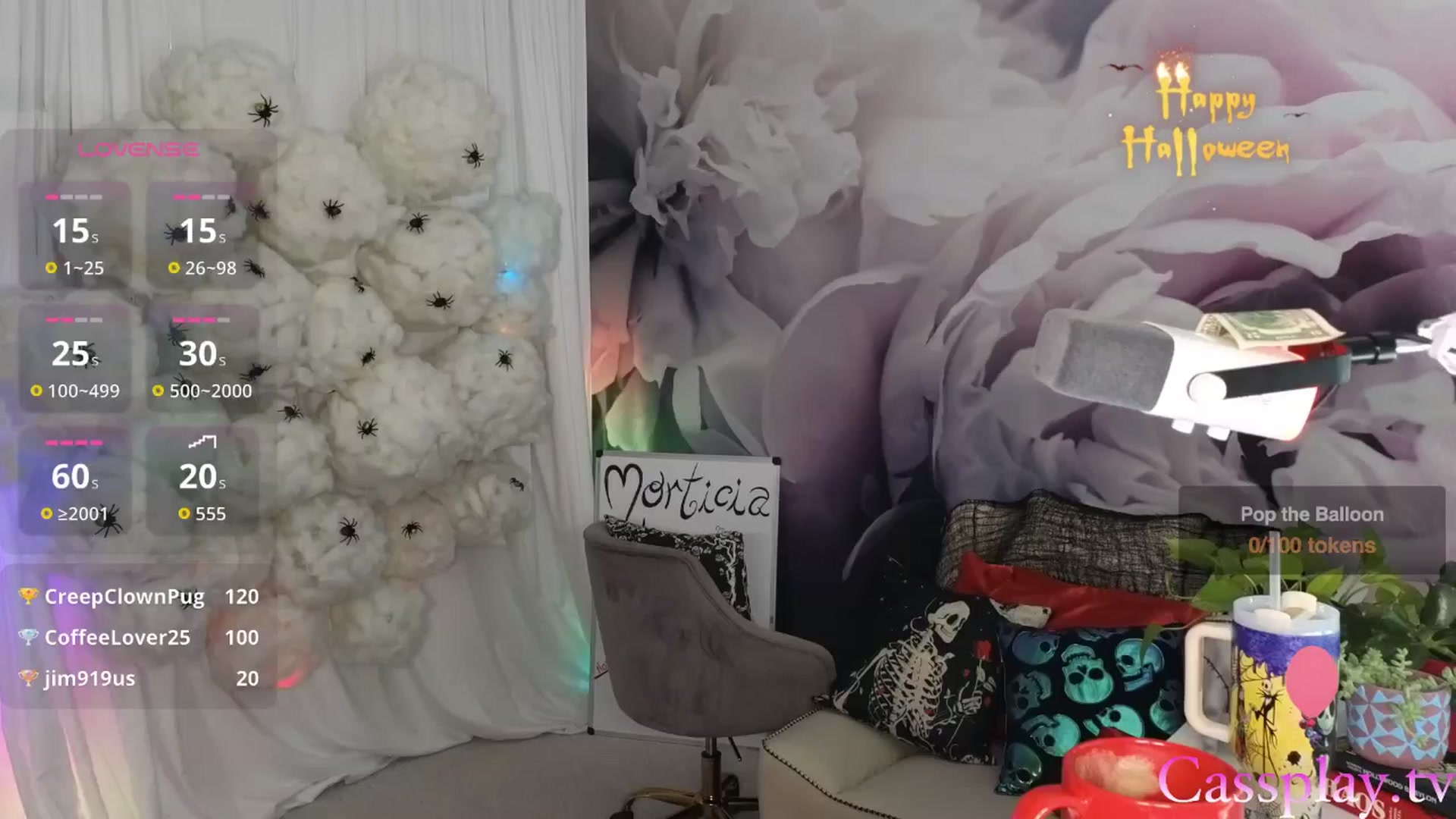 Gallery image thumbnail from Cassplay's myfreecams stream on, 09/17/2025, 22:32 image 15 of 20