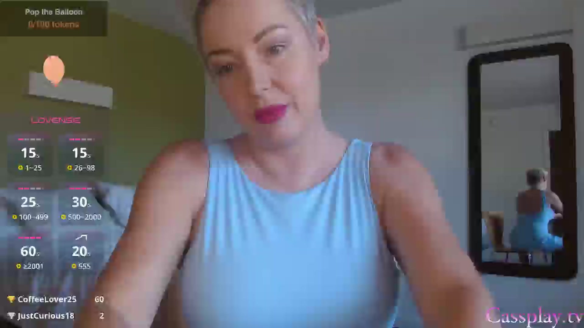 Gallery image thumbnail from Cassplay's myfreecams stream on, 09/21/2025, 19:24 image 10 of 20