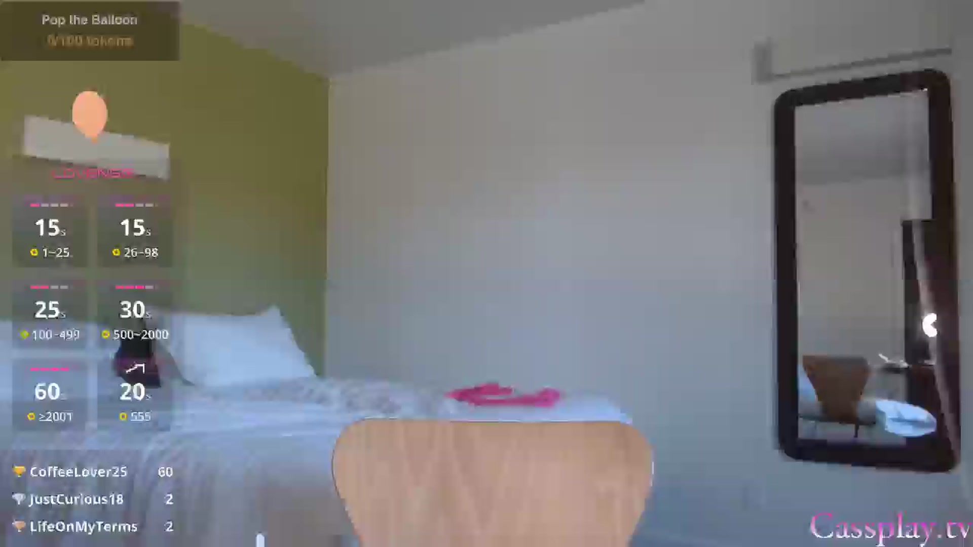 Gallery image thumbnail from Cassplay's myfreecams stream on, 09/21/2025, 20:15 image 14 of 20
