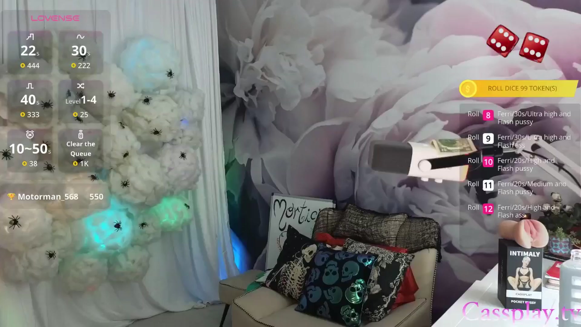 Gallery image thumbnail from Cassplay's myfreecams stream on, 09/23/2025, 22:55 image 10 of 20