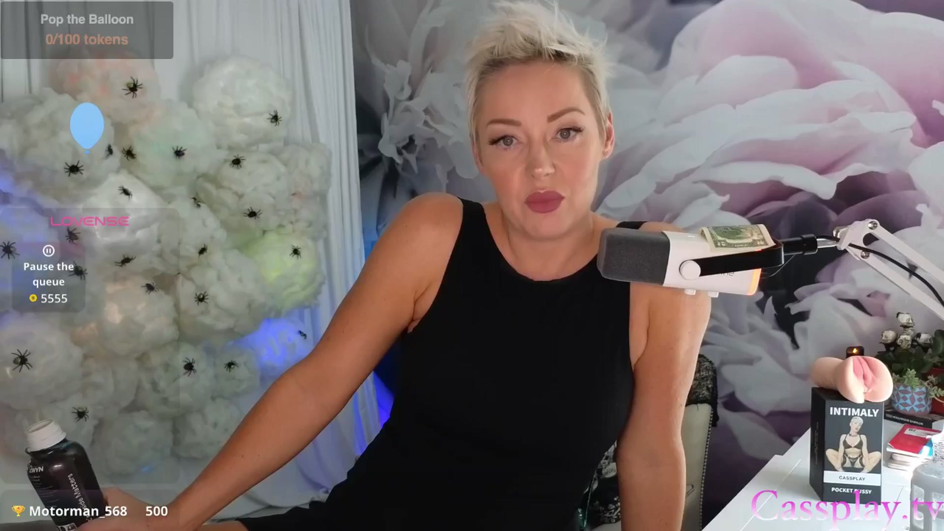 Gallery image thumbnail from Cassplay's myfreecams stream on, 09/23/2025, 22:55 image 6 of 20