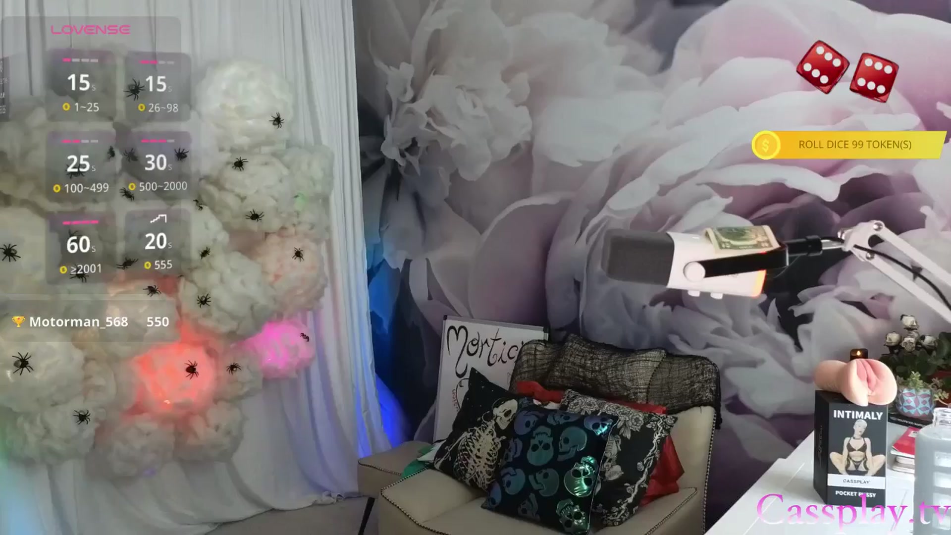Gallery image thumbnail from Cassplay's myfreecams stream on, 09/23/2025, 22:55 image 11 of 20