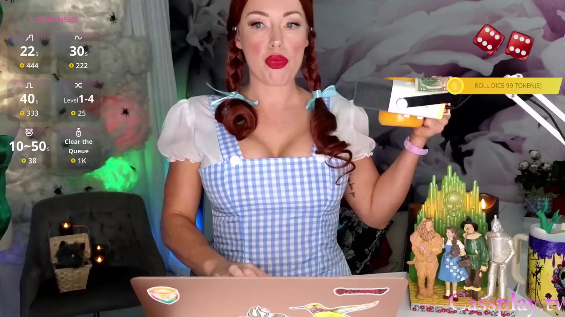 Gallery image thumbnail from Cassplay's myfreecams stream on, 09/24/2025, 23:03 image 12 of 20