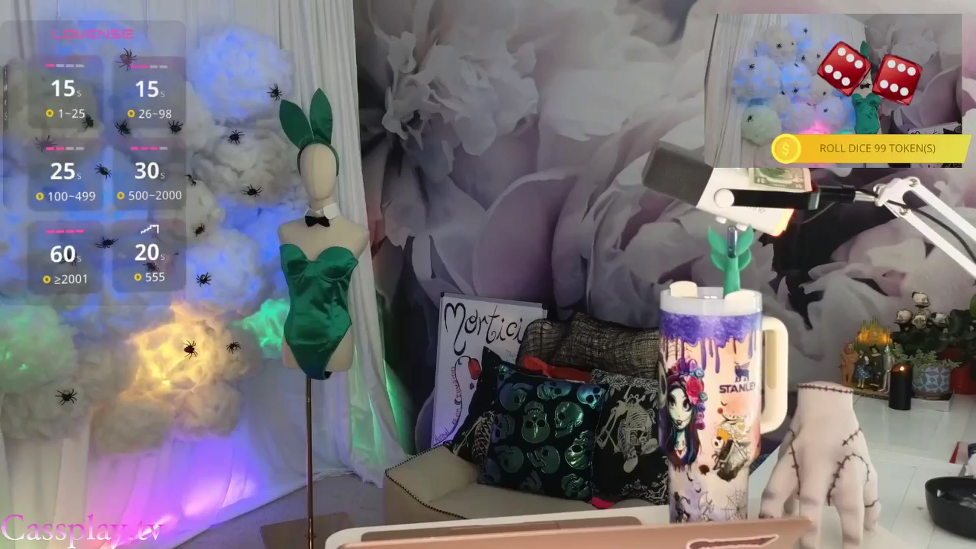 Gallery image thumbnail from Cassplay's myfreecams stream on, 09/25/2025, 21:09 image 1 of 20