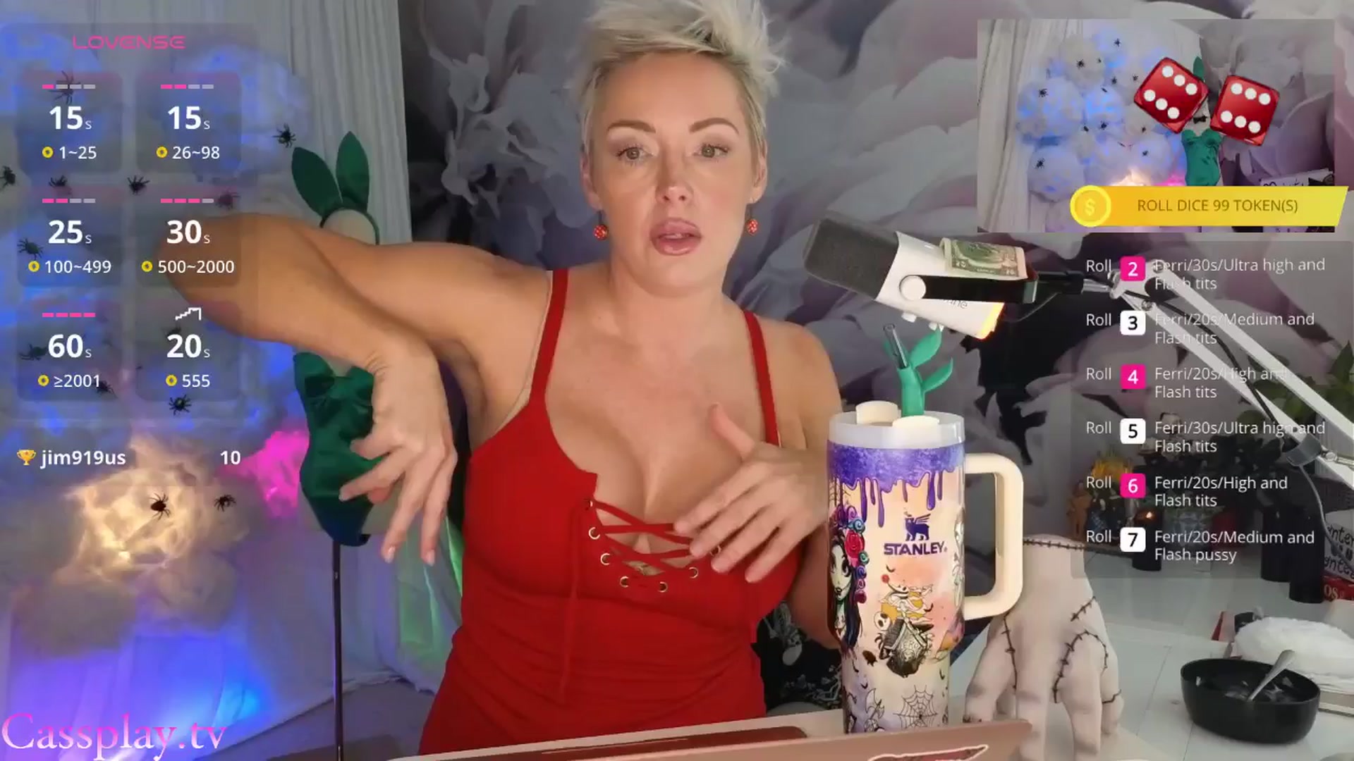 Gallery image thumbnail from Cassplay's myfreecams stream on, 09/25/2025, 21:41 image 6 of 20