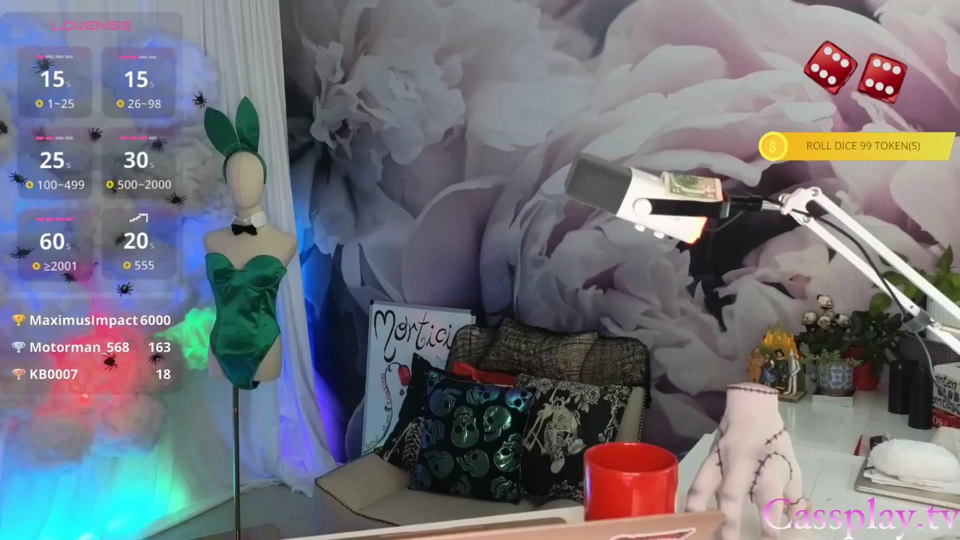 Gallery image thumbnail from Cassplay's myfreecams stream on, 09/25/2025, 22:34 image 15 of 20