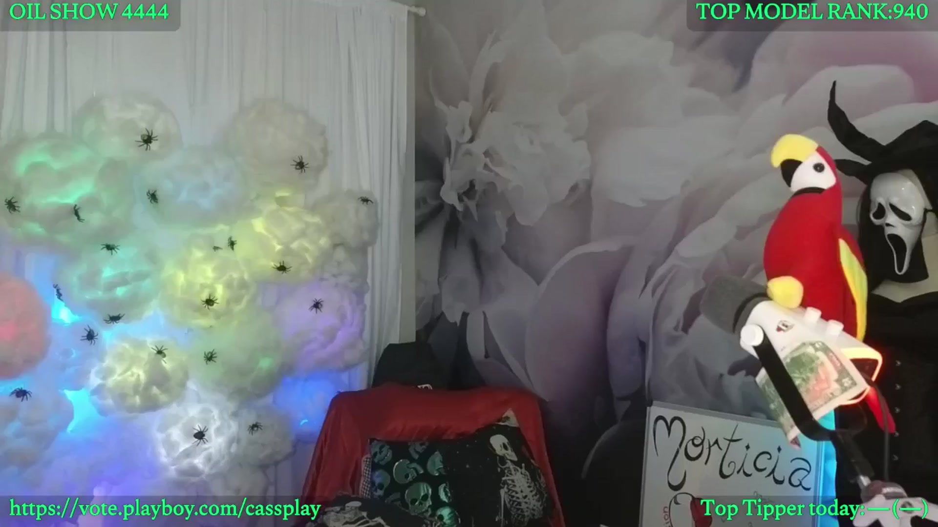 Gallery image thumbnail from Cassplay's myfreecams stream on, 10/08/2025, 22:19 image 4 of 20