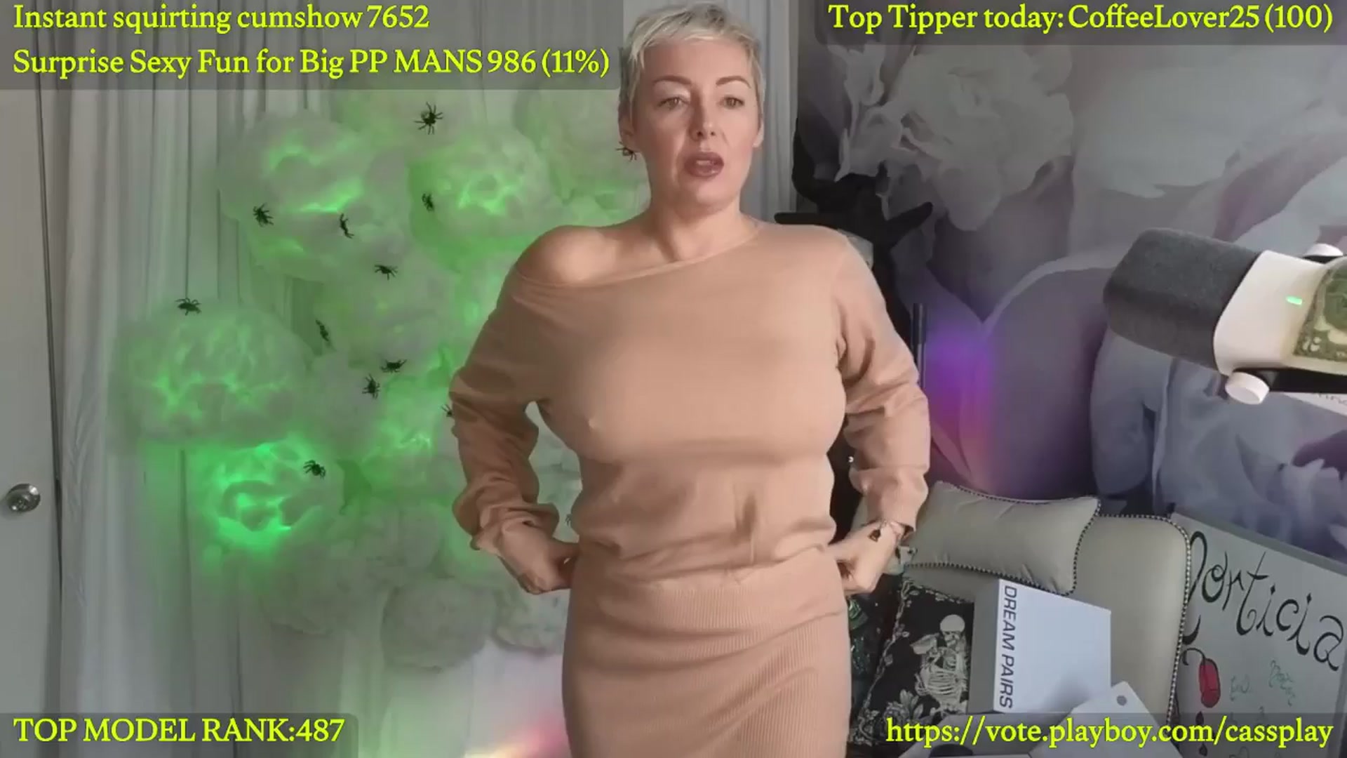 Gallery image thumbnail from Cassplay's myfreecams stream on, 10/12/2025, 17:30 image 11 of 20