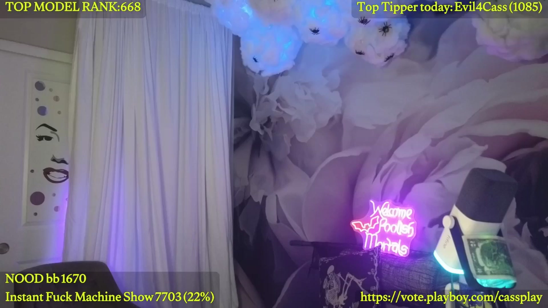 Gallery image thumbnail from Cassplay's myfreecams stream on, 10/22/2025, 23:39 image 20 of 20